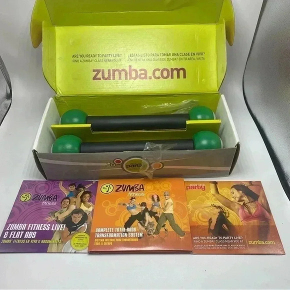 Zumba Fitness Join The Party Toning Weights Sticks - Picture 3 of 6